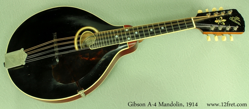 Gibson a-4 mandolin 1914 full front