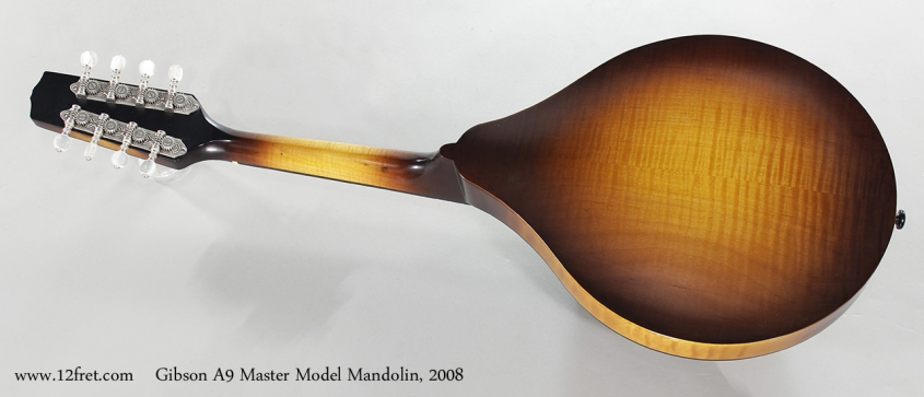 Gibson A9 Master Model Mandolin, 2008 Full Rear View