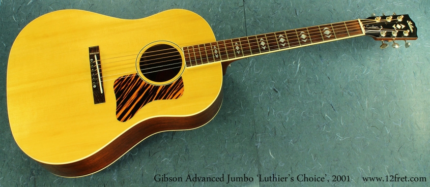 Gibson Advanced Jumbo Luthiers' Choice 2001 full front