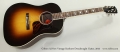 Gibson AJ New Vintage Sunburst Dreadnought Guitar, 2015 Full Front View