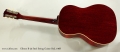 Gibson B-25 Steel String Guitar Red, 1968 Full Rear View