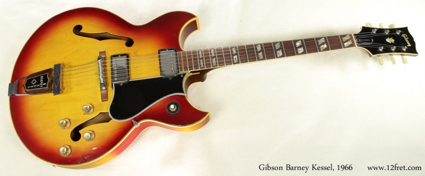 Gibson Cherryburst Barney Kessel 1966 full front view