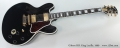 Gibson B.B. King Lucille, 1999 Full Front VIew