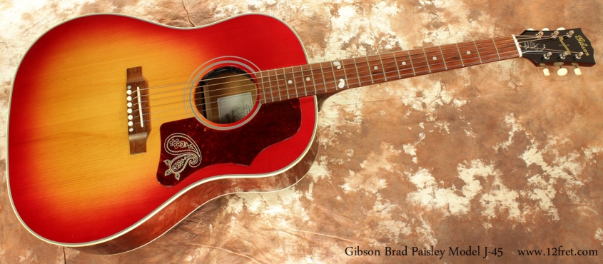 Gibson Brad Paisley Model J-45 full front view