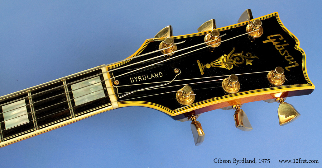 Gibson Byrdland 1975  head front