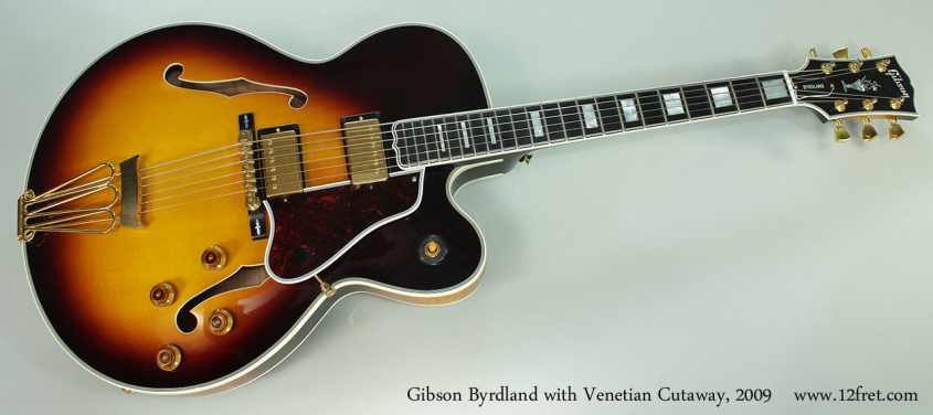 Gibson Byrdland with Venetian Cutaway, 2009 Full Front View