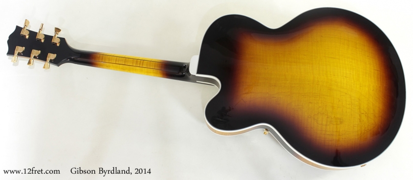 Gibson Byrdland 2014 full rear view