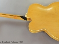 Gibson Byrdland Natural, 1959 Full Rear View