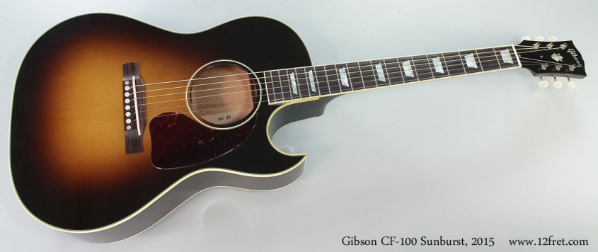 Gibson CF-100 Sunburst, 2015 Full Front View