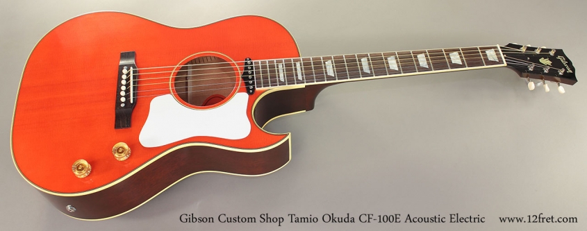 Gibson Custom Shop Tamio Okuda CF-100E Acoustic Electric Full Front View