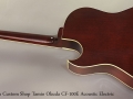 Gibson Custom Shop Tamio Okuda CF-100E Acoustic Electric Full Rear View