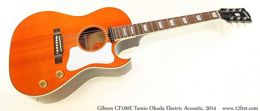 Gibson CF100E Tamio Okuda Electric Acoustic, 2014 Full Front View