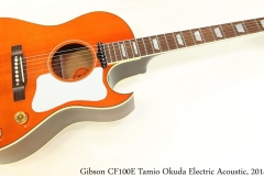 Gibson CF100E Tamio Okuda Electric Acoustic, 2014 Full Front View