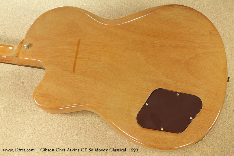 Gibson Chet Atkins CE Solidbody Classical 1990 back