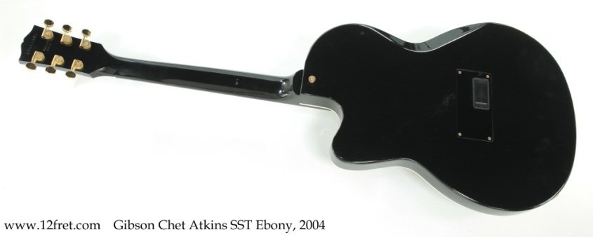 Gibson Chet Atkins SST Ebony, 2004 Full Rear View