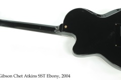 Gibson Chet Atkins SST Ebony, 2004 Full Rear View