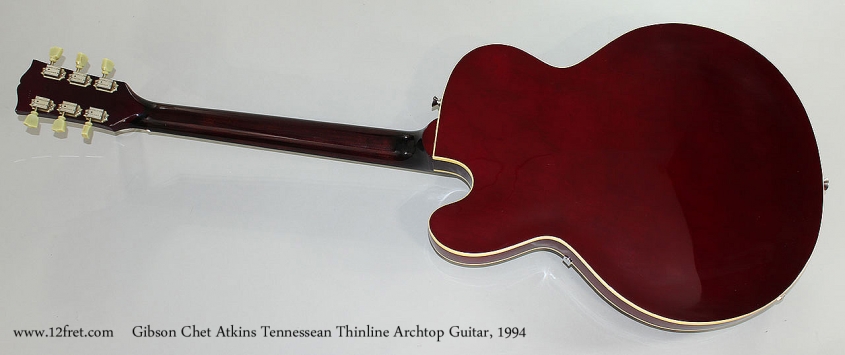 Gibson Chet Atkins Tennessean Thinline Archtop Guitar, 1994 Full Rear View