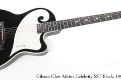 Gibson Chet Atkins Celebrity SST Black, 1991 Full Front View