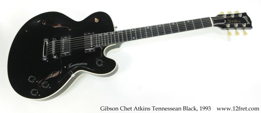 Gibson Chet Atkins Tennessean Black, 1993 Full Front View