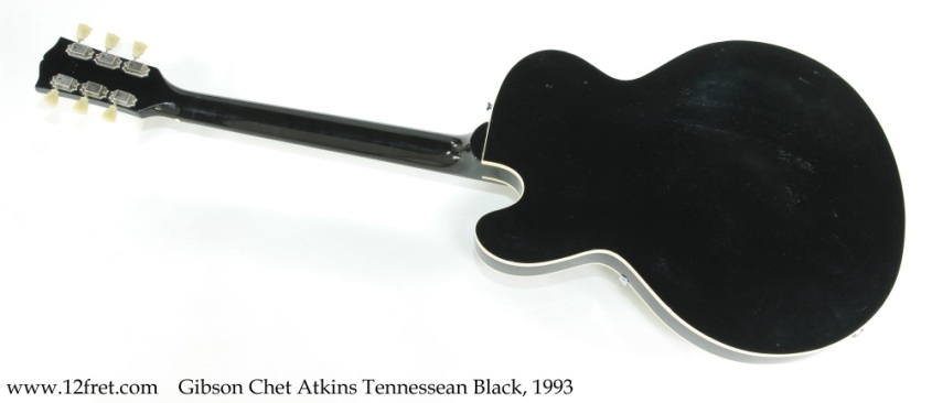 Gibson Chet Atkins Tennessean Black, 1993 Full Rear View