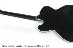 Gibson Chet Atkins Tennessean Black, 1993 Full Rear View