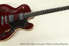 Gibson Chet Atkins Tennessean Thinline Archtop Burgundy, 1997 Full Front View