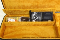 Gibson Clapton Firebird I 1964 Model Sunburst, 2019 Case Pocket View