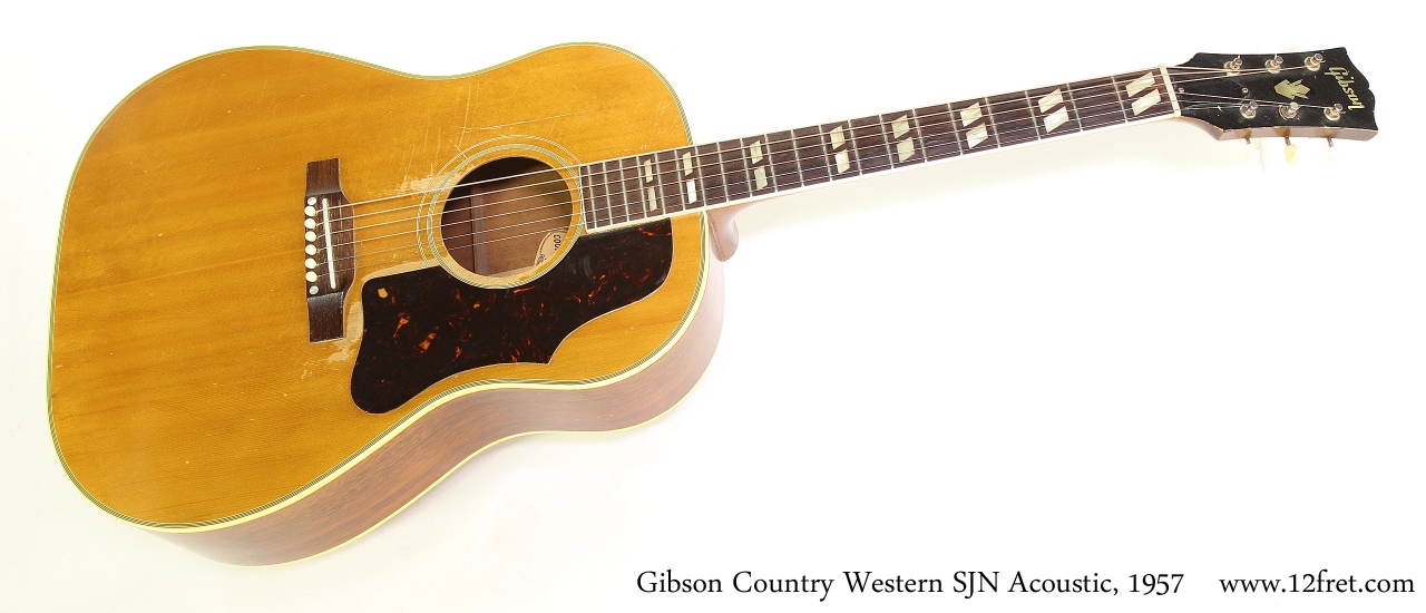 Gibson Country Western SJN Acoustic, 1957  Full Front View