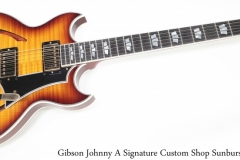 Gibson Johnny A Signature Custom Shop Sunburst, 2012 Full Front View