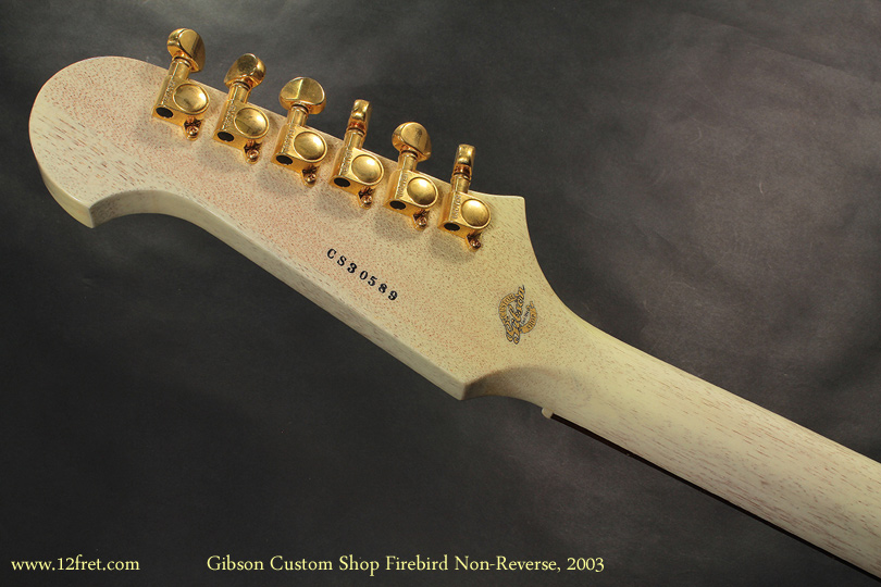 Gibson Custom Shop Non-Reverse Firebird 2003 head rear view