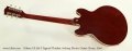 Gibson CS-336 F Figured Thinline Archtop Electric Guitar Cherry, 2004 Full Rear View