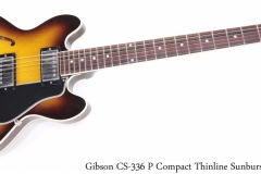 Gibson CS-336 P Compact Thinline Sunburst, 2004 Full Front View
