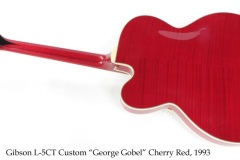 Gibson L-5CT Custom "George Gobel" Cherry Red, 1993 Full Front View
