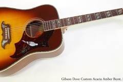Gibson Dove Custom Acacia Amber Burst, 2015  Full Front View