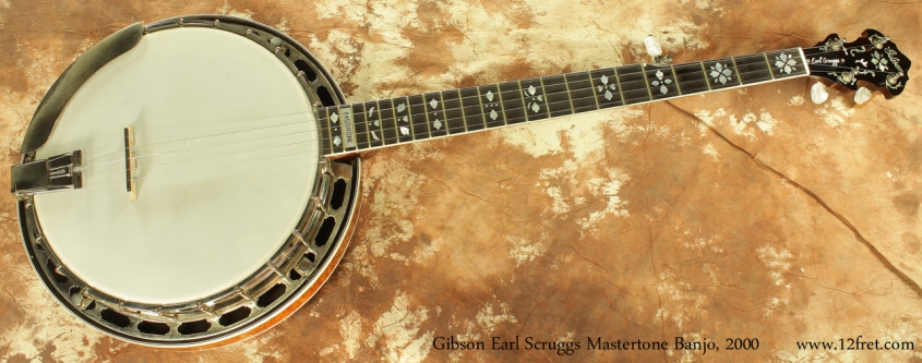 Gibson Earl Scruggs Standard Mastertone Banjo 2000 full front view