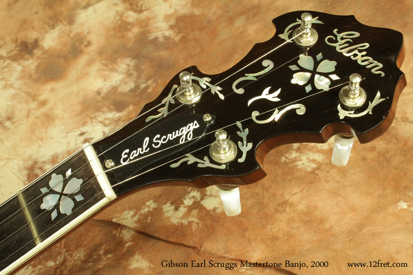 Gibson Earl Scruggs Standard Mastertone Banjo 2000 head front