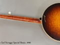 Gibson Earl Scruggs Special Banjo, 1996 Full Rear View