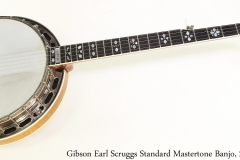 Gibson Earl Scruggs Standard Mastertone Banjo, 2001 Full Front View