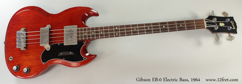 Gibson EB-0 Electric Bass, 1964 Full Front View