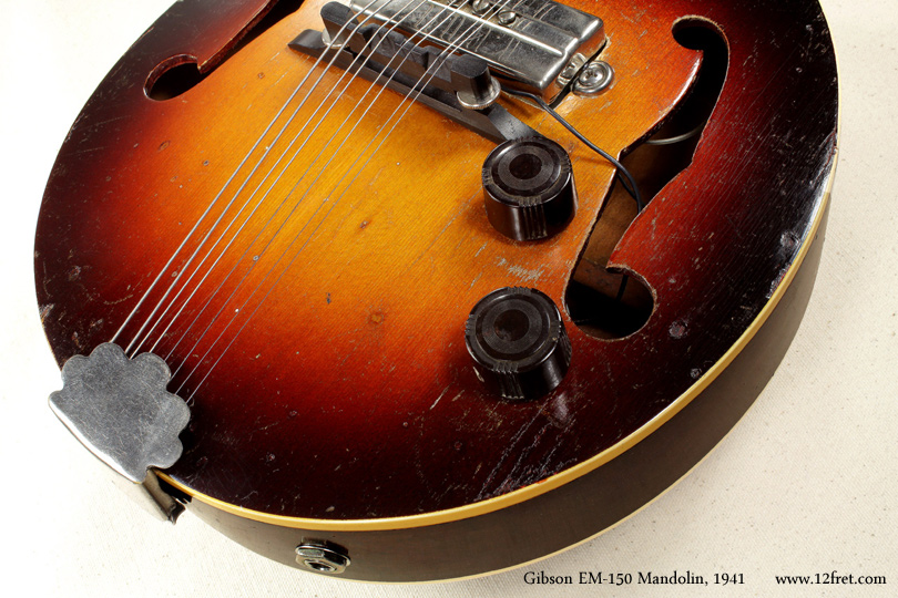 Gibson EM-150 Mandolin 1941 electronics
