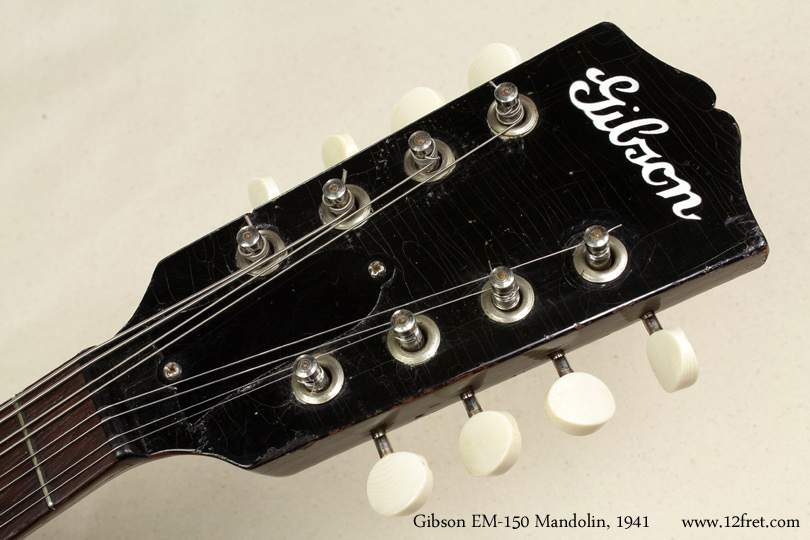 Gibson EM-150 Mandolin 1941 head front