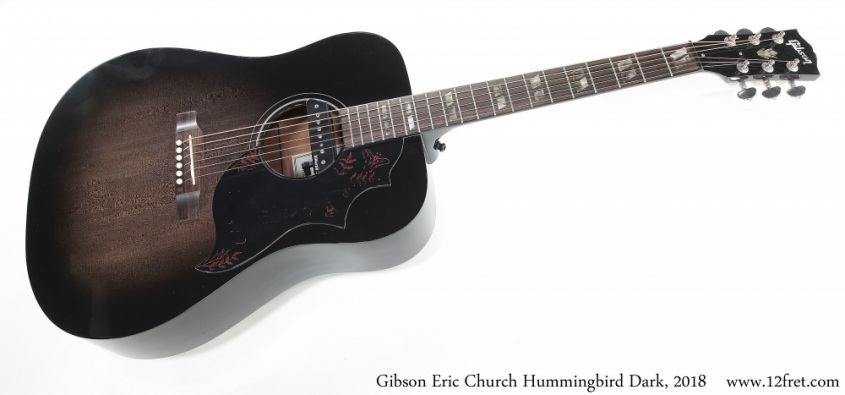 Gibson Eric Church Hummingbird Dark, 2018 Full Front View