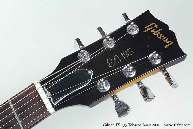 Gibson ES-135 Tobacco Burst 2001head front