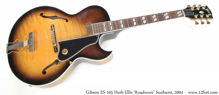 Gibson ES-165 Herb Ellis 'Roadworn' Sunburst, 2004 Full Front View