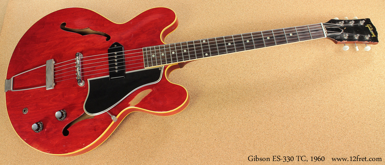 1959 Gibson ES-330 TC Thinline Archtop Electric | www.12fret.com