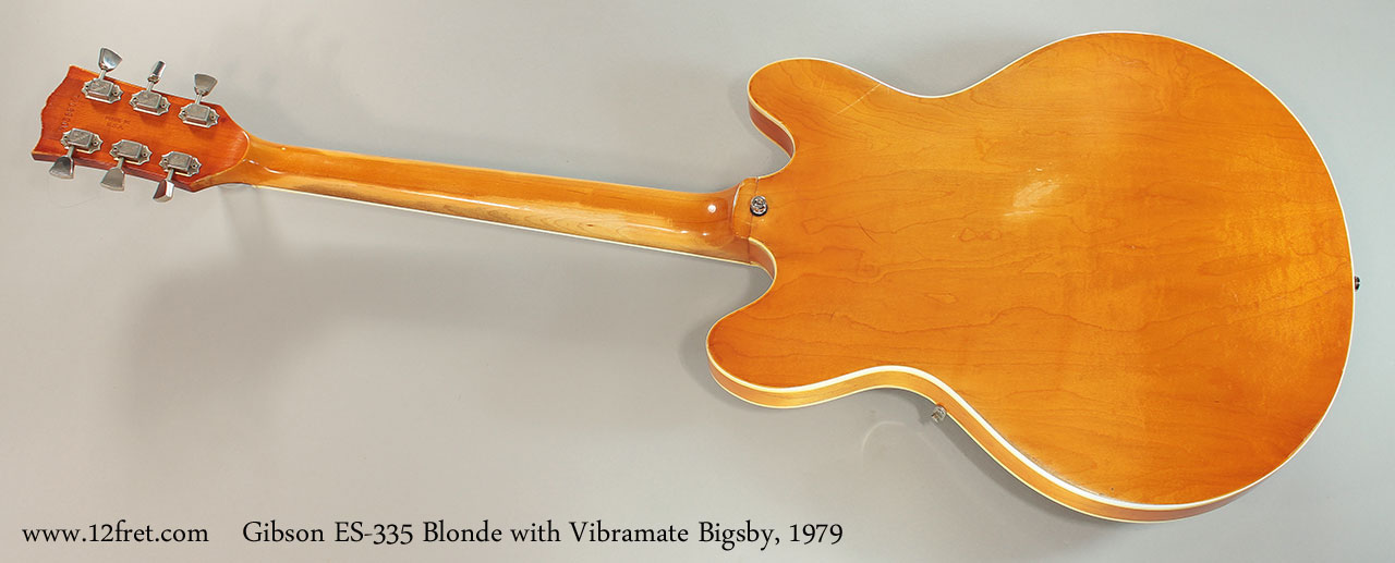 Gibson es outlet 335 blonde