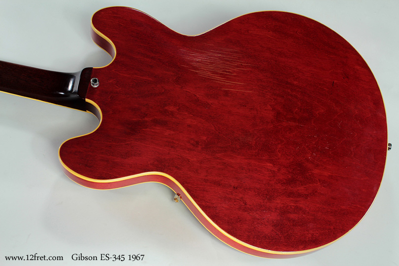 Gibson ES-345 1967 back