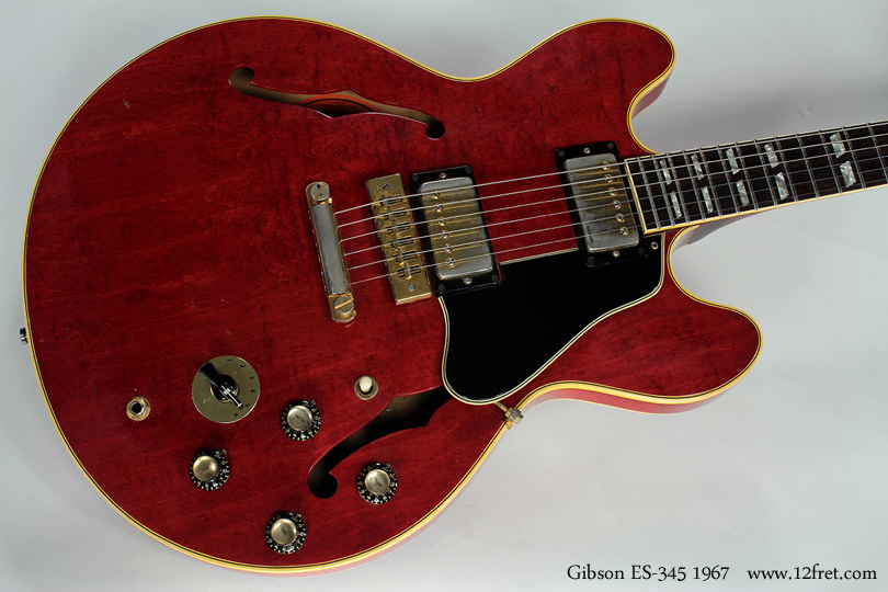 Gibson ES-345 1967 top