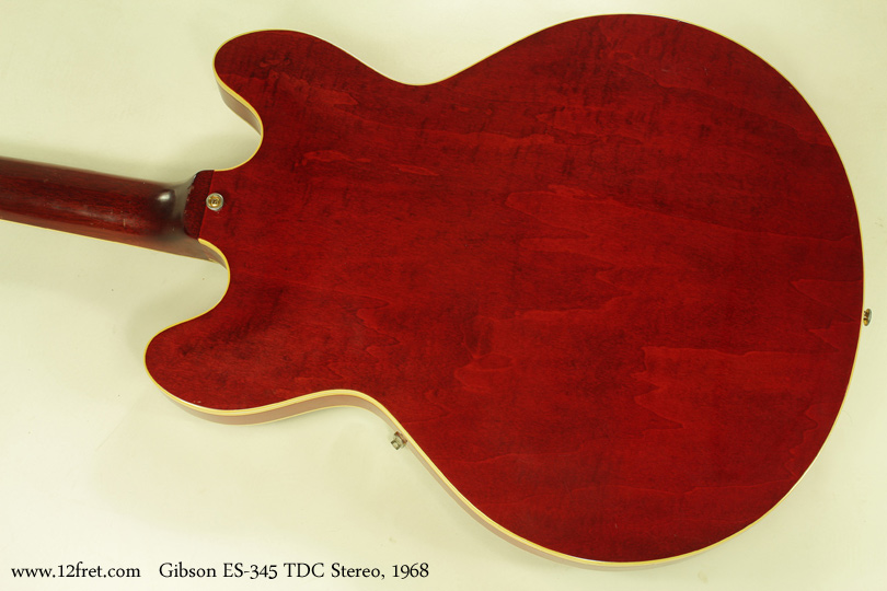 Gibson ES-345 TDC Stereo 1968  back