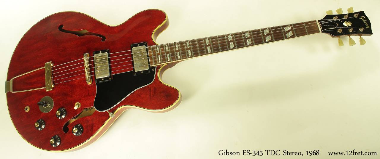 Gibson ES-345 TDC Stereo 1968 full front view